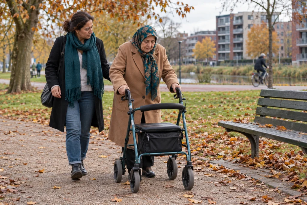 Zorgen voor iemand met Parkinson: omgaan met wisselende dagen