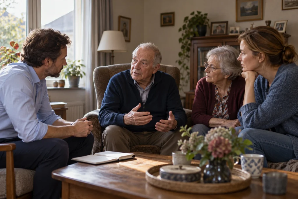 Zorgwensen bespreken ouders